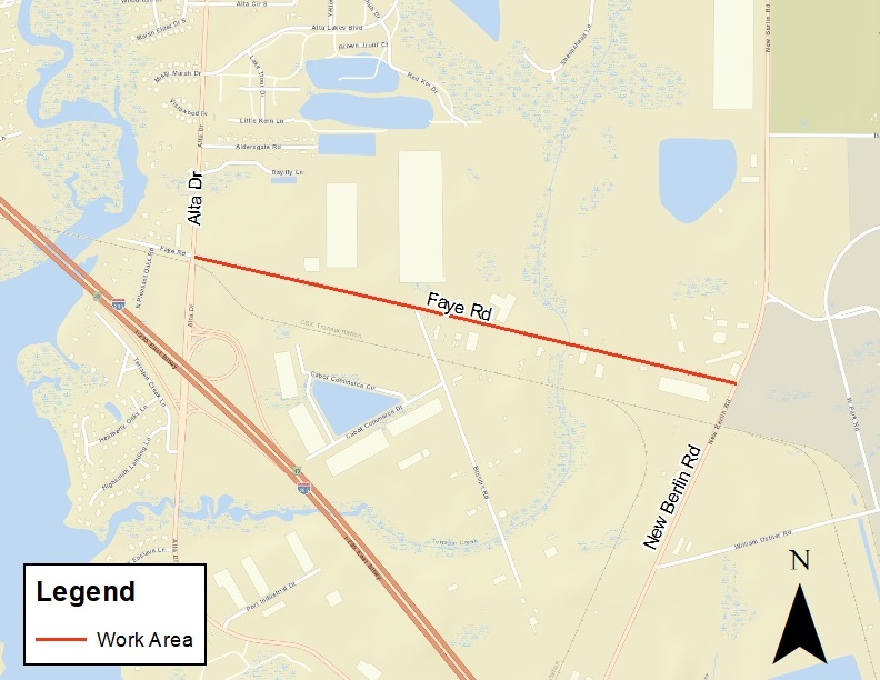 Faye Road EIP Map